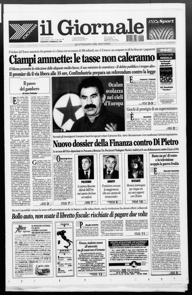 Il giornale : quotidiano del mattino